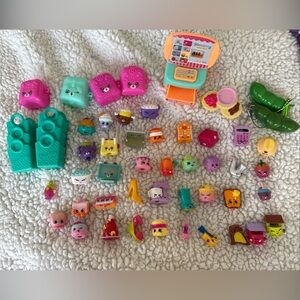 Lot Shopkins Figures Toys rare Pieces Collectible Mixed 50+